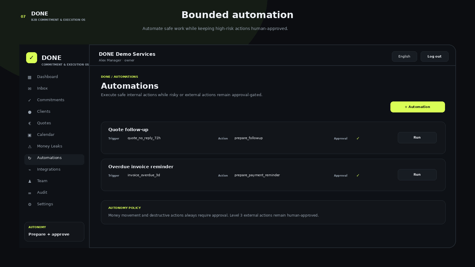 Automations
